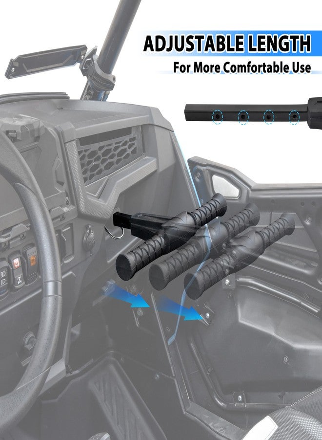 POKIAUTO Passenger Grab Bar for Polaris RZR, Rollover Protective Passenger Grab Handle for Polaris RZR XP 1000 Trail Turbo S 570 800 900 2012-2024 Accessories, Replace #2634200 - Image 2